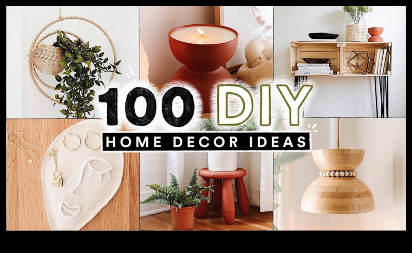 Trucuri DIY pentru inspirații ușoare de decor interior