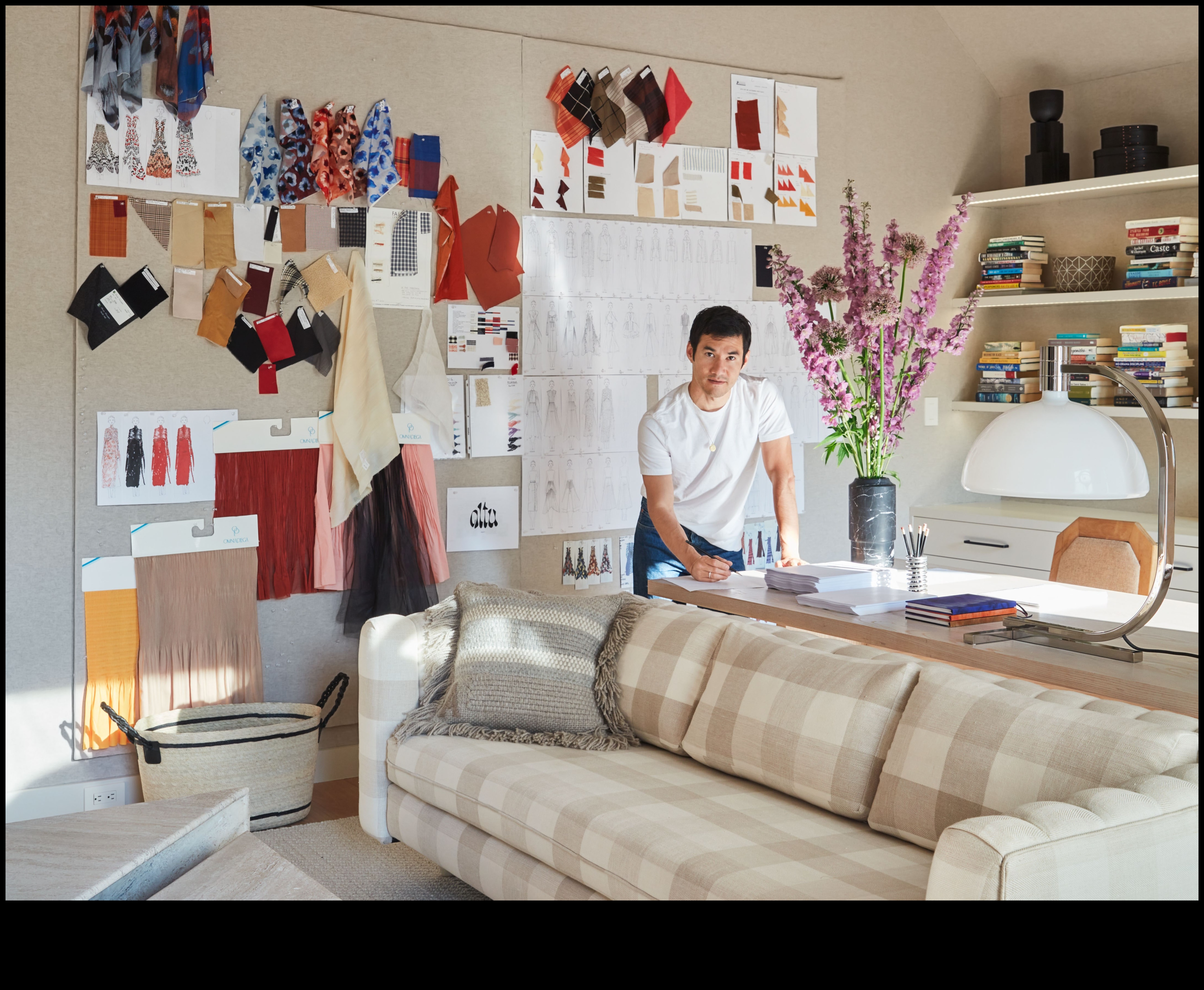 De la concept la canapea: o călătorie a designerului de modă și interior