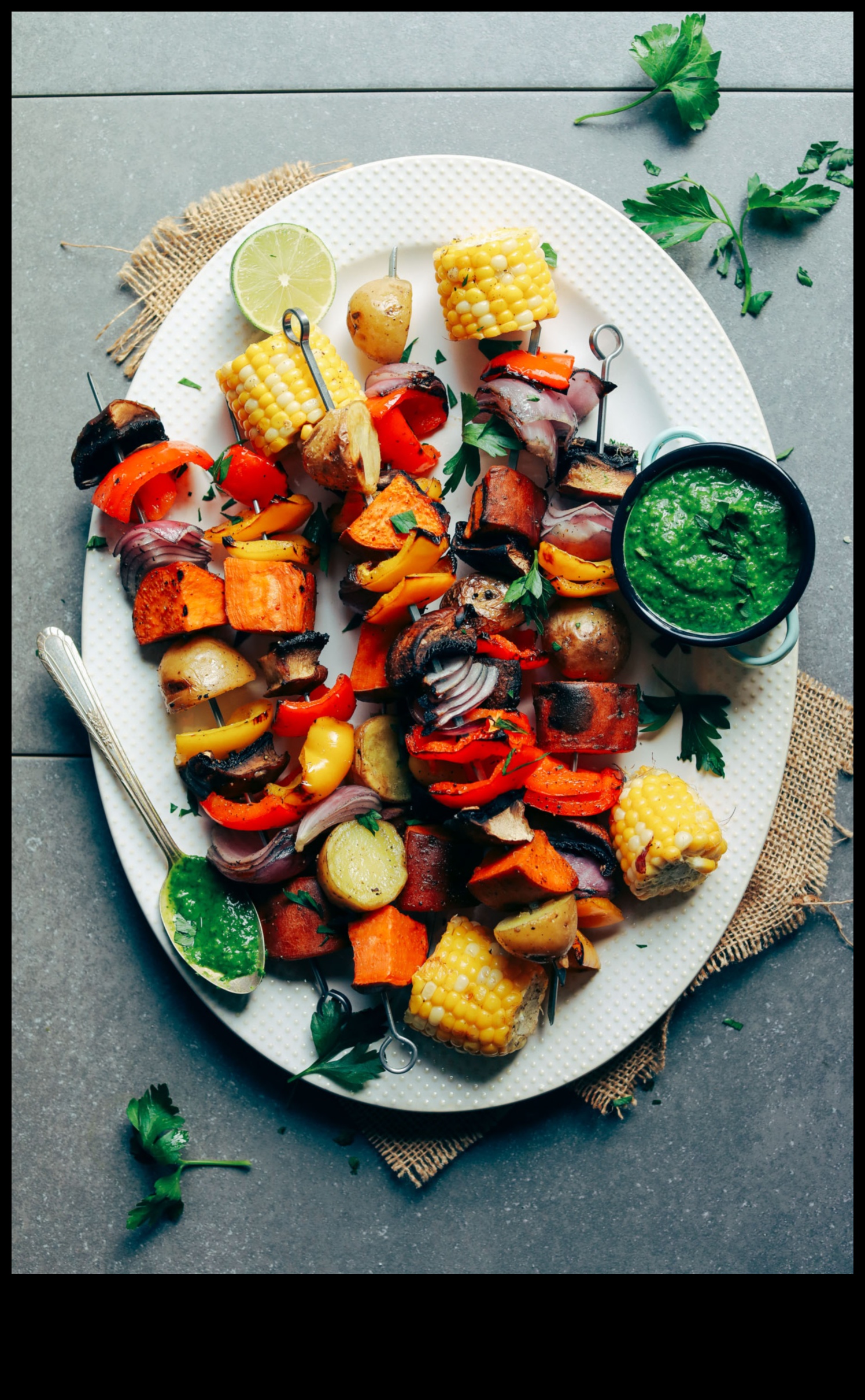 Grătar vegetarian: ridicarea grătarului fără carne