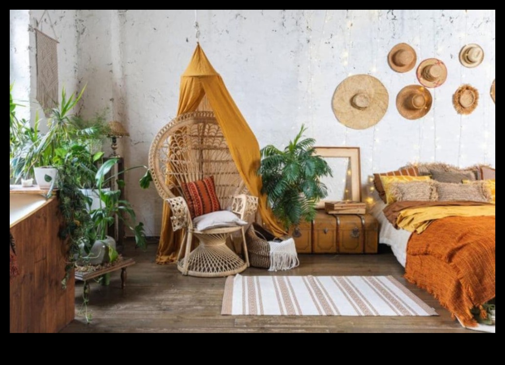 Ce culori și modele funcționează cel mai bine pentru decorarea casei boeme?
