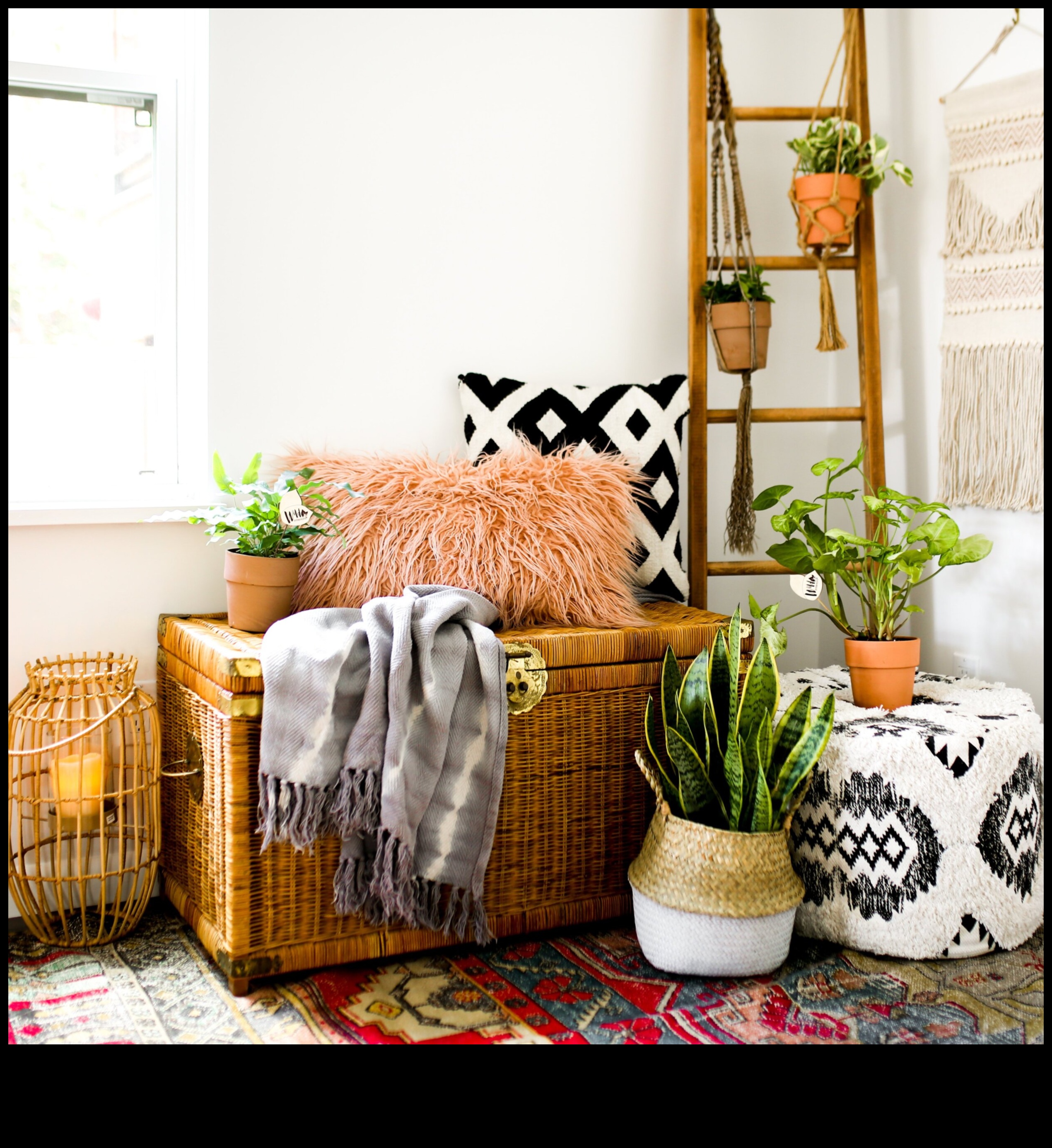 Ce culori și modele funcționează cel mai bine pentru decorarea casei boeme?
