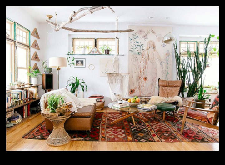 Ce culori și modele funcționează cel mai bine pentru decorarea casei boeme?